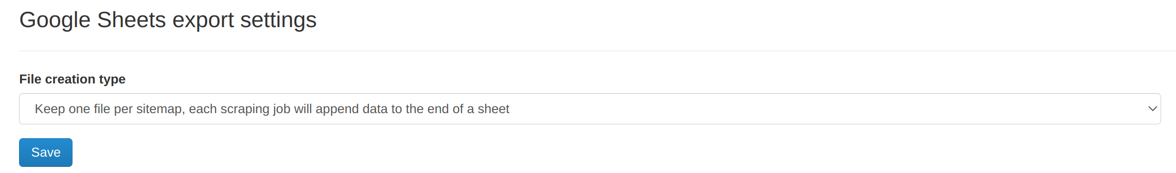 Google-Sheets-Export-Settings-Web-Scraper-Cloud-Feature-Blog-2