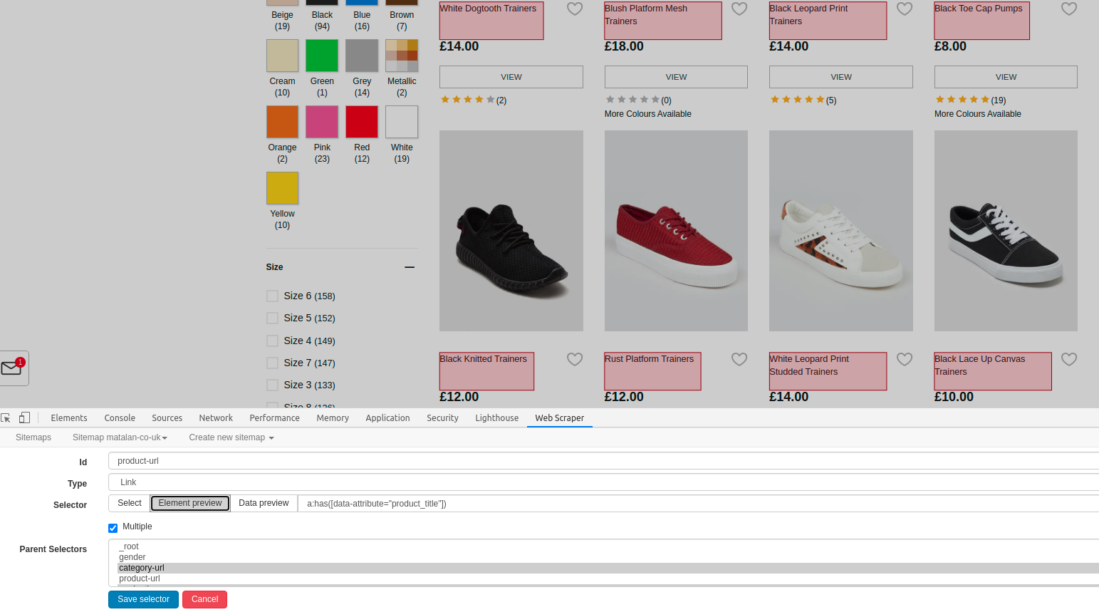 Creating-Product-URL-Link-Selectors-Scraping-Classical-Way-Web-Scraper-Blog